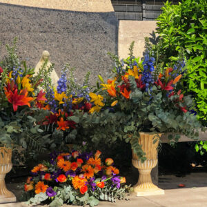 Jardín de Colores Vibrantes